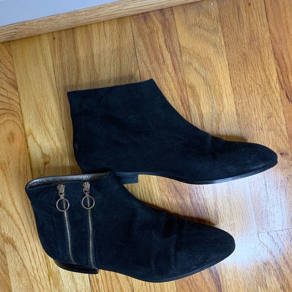 Bruno Magli Suede Ankle Booties - Picture 3 of 5